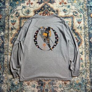 Vintage Coca Cola Athens Olympics Long Sleeve T-shirt Large